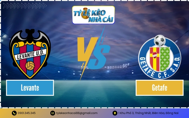 Soi Kèo Levante vs Getafe ngày