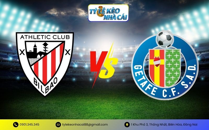 Athletic Bilbao với Getafe